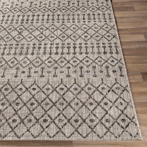 Product Image 7 for Eagean Black / Taupe Indoor / Outdoor Rug from Surya