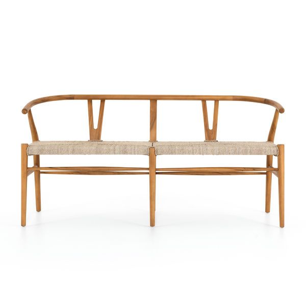 Product Image 15 for Muestra Dining Bench Natural Teak from Four Hands