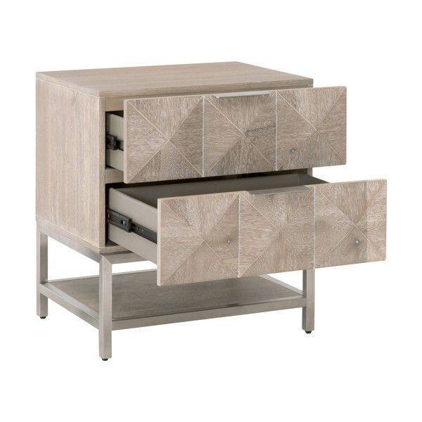 Product Image 8 for Atlas 2-Drawer Nightstand from Essentials for Living