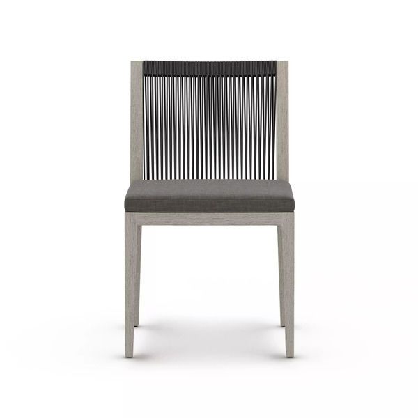 Sherwood Outdoor Dining Chair, Weathered Grey image 3