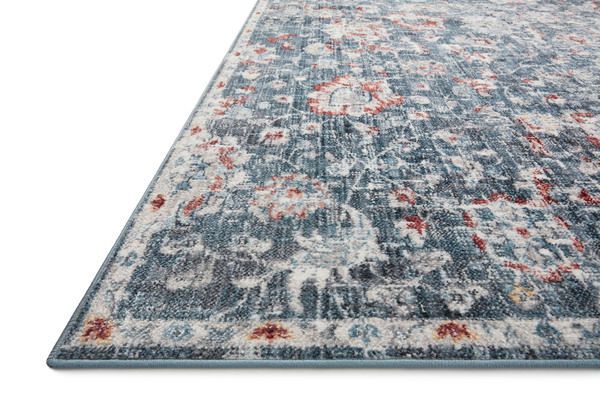 Product Image 7 for Cassandra Blue / Rust Rug from Loloi