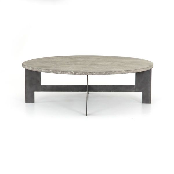 Round Coffee Table With Iron image 5