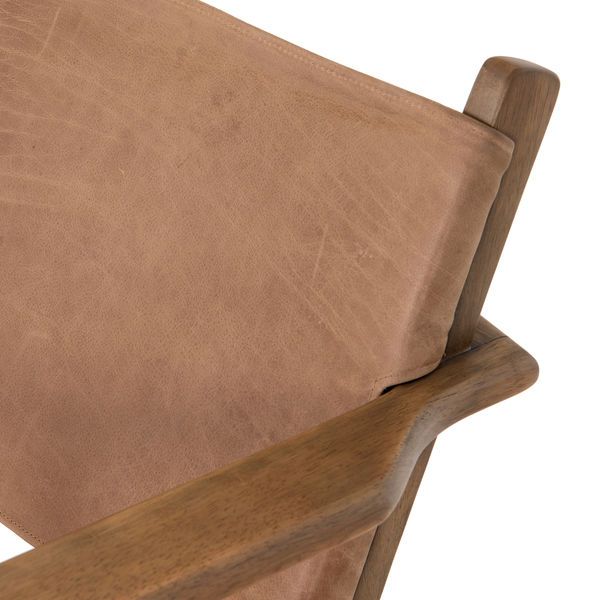 Rivers Leather Sling Chair - Winchester Beige image 10