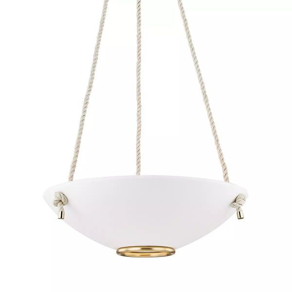 Product Image 1 for Plaster No.2 3 Light Large Pendant from Hudson Valley