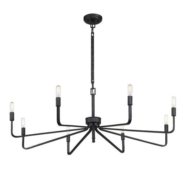 Product Image 5 for Salem 8 Light Forged Iron Chandelier from Savoy House 