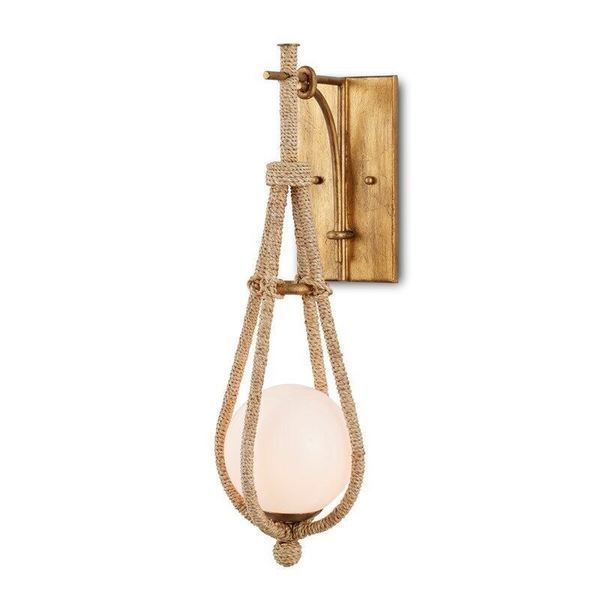 Product Image 1 for Passageway natural rope Wall Sconce from Currey & Company