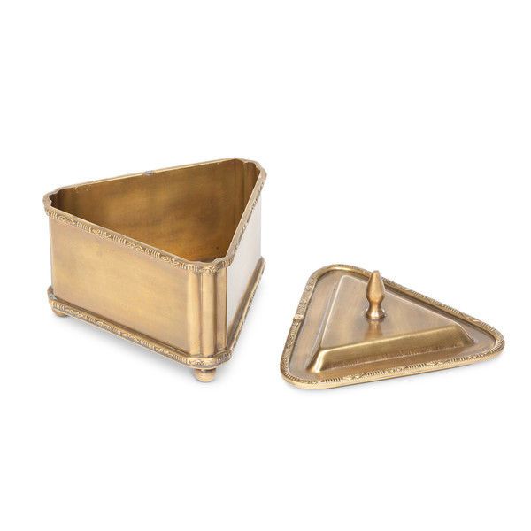 Product Image 8 for Brass Escritoire Boxes, Set of 3 from Park Hill Collection