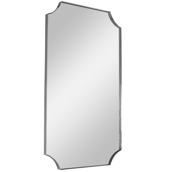 Lennox Scalloped Corner Mirror image 3