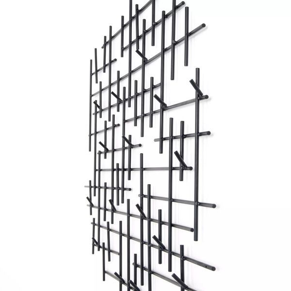 Product Image 6 for Crossin Coat Rack Iron Matte Black from Four Hands