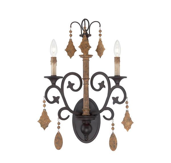 Product Image 1 for Aragon 2 Light Sconce from Savoy House 