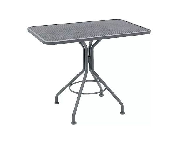 Product Image 1 for 24x36 Wrought Iron Mesh Dining Table from Woodard