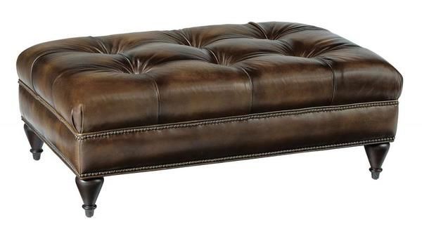 Product Image 1 for Colton Rectangular Cocktail Ottoman/ Leather from Bernhardt Furniture