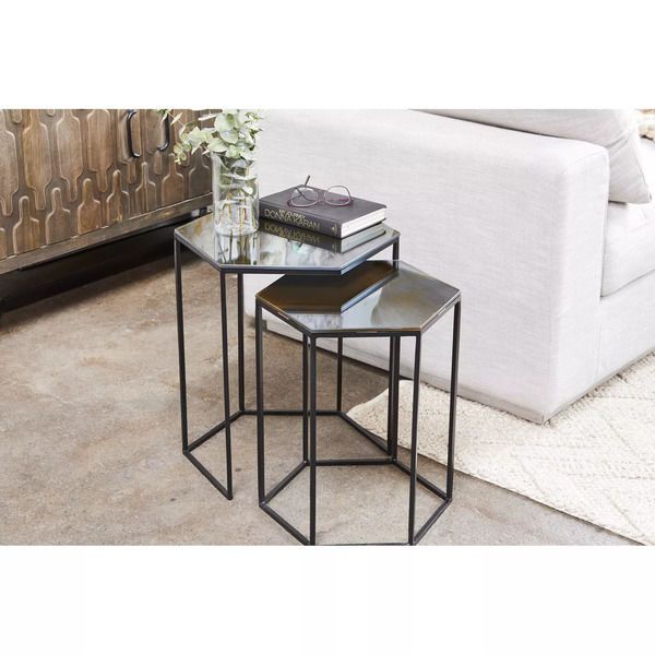 Product Image 7 for Polygon Accent Tables Set Of 2 from Moe's
