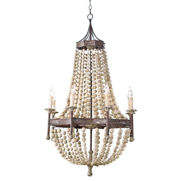 Product Image 1 for Southern Living Wood Beaded Chandelier from Regina Andrew Design