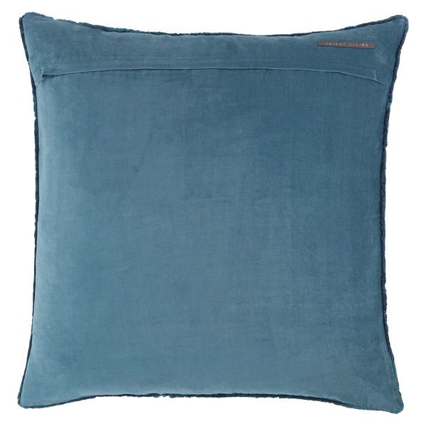 Product Image 6 for Sunbury Solid Blue Throw Pillow 26 inch from Jaipur 