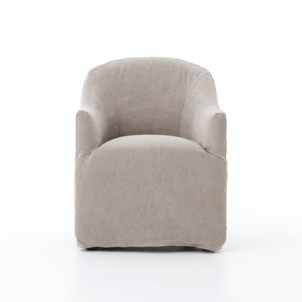 Product Image 8 for Cove Dining Chair Heather Twill Stone from Four Hands