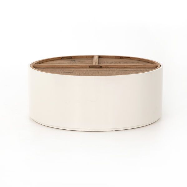 Product Image 11 for Cas Drum Coffee Table Cream from Four Hands