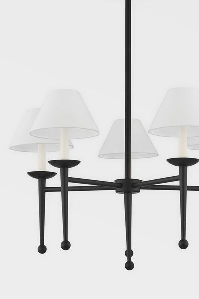 Product Image 5 for London 5 Light Chandelier from Troy Lighting