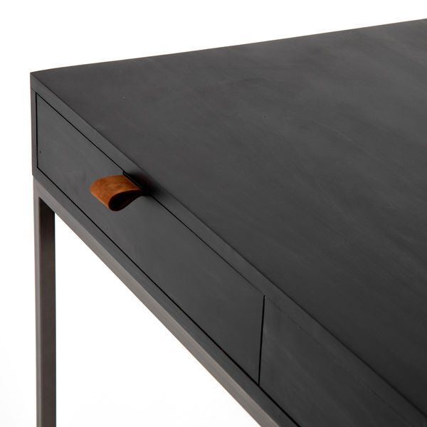 Product Image 25 for Trey Modular Writing Desk - Black Wash Poplar from Four Hands