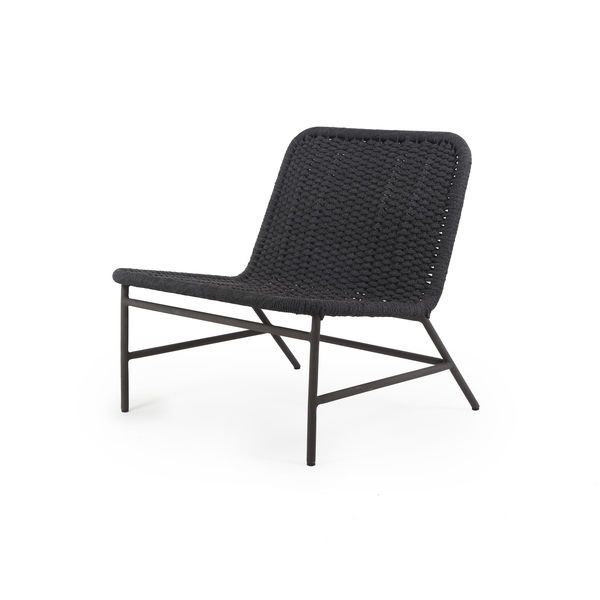 Bruno Outdoor Chair Dark Grey Rope image 1