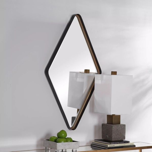 Product Image 6 for Uttermost Crofton Diamond Mirror from Uttermost