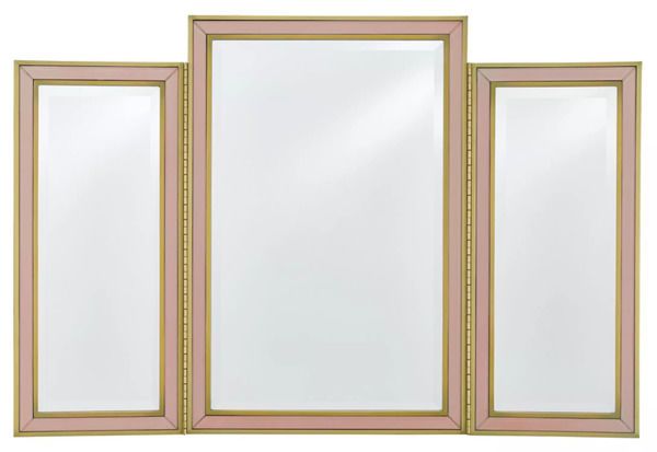 Product Image 1 for Arden Pink Vanity Mirror from Currey & Company