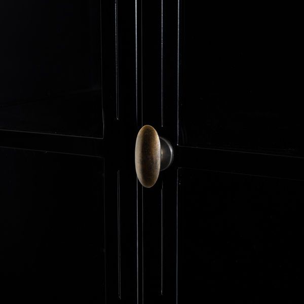 Product Image 10 for Belmont Metal Cabinet - Black from Four Hands