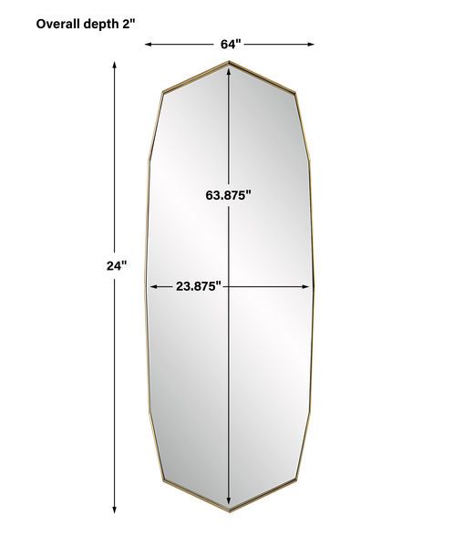 Product Image 5 for Vault Oversized Angular Mirror from Uttermost