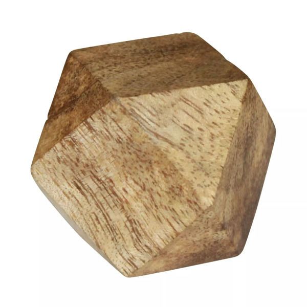 Wood Dodecahedron Object image 1