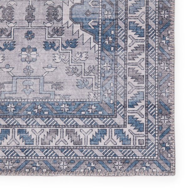 Product Image 5 for Novah Oriental Blue/ Gray Rug from Jaipur 