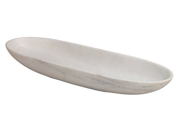 Long Oval Marble Bowl image 1