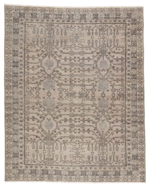 Cosimo Hand-Knotted Oriental Gray Rug image 1