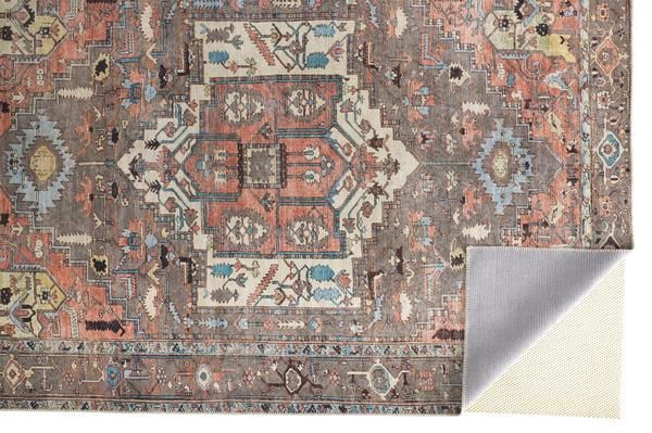 Product Image 6 for Percy Pink Clay / Warm Gray Rug from Feizy Rugs