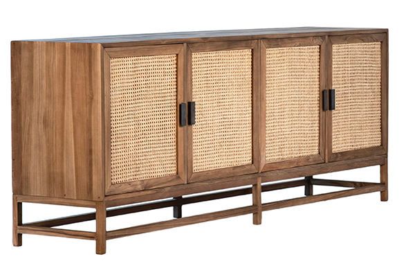 Product Image 8 for George Rattan Sideboard from Dovetail Furniture