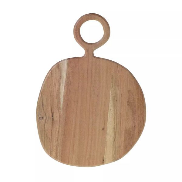 Product Image 3 for Circle Acacia Cutting Board from Accent Decor