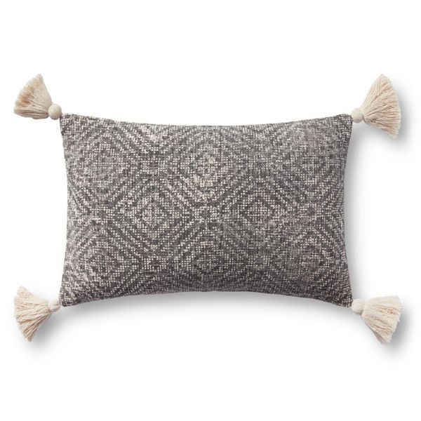 Product Image 2 for Amelia Charcoal Pillow from Loloi