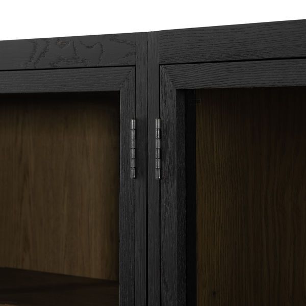 Product Image 17 for Millie Matte Black Wood Double Cabinet from Four Hands