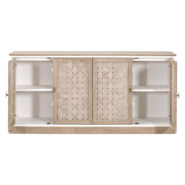 Product Image 2 for Weave Woven Oak Media Sideboard from Essentials for Living
