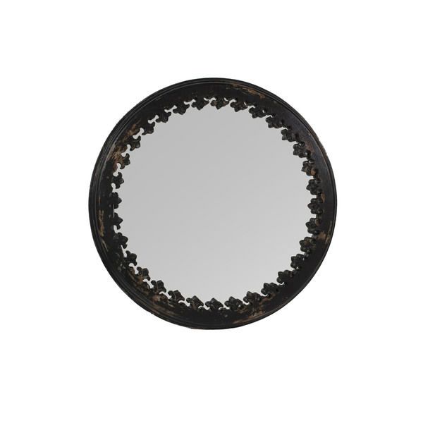 Product Image 1 for Round Fleur De Lis Mirror from Elk Home