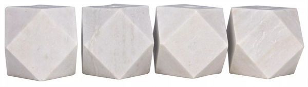 Polyhedron Decorative Candle Holder, Set Of 4 image 1