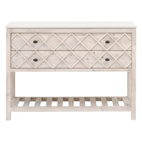 Product Image 1 for Willow White Wash Entry Cabinet from Essentials for Living