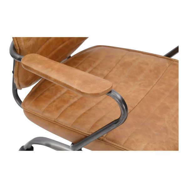 Product Image 6 for Executive Swivel Office Chair Cognac from Moe's