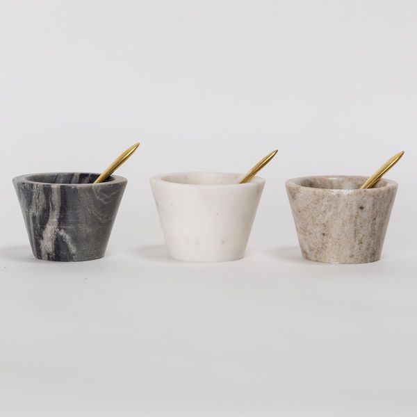 Rosalie Marble Bowls with Spoons image 5