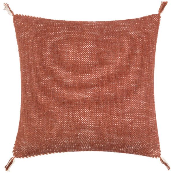 Braided Bisa Burnt Orange Pillow image 1