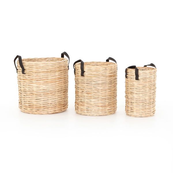 Product Image 12 for Ember Natural Baskets (Set Of 3) from Four Hands