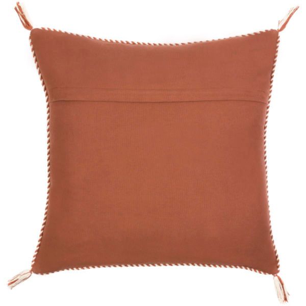 Braided Bisa Burnt Orange Pillow image 3