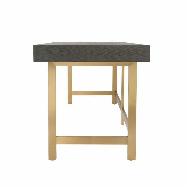 Product Image 6 for Boone Two Drawer Desk from Worlds Away