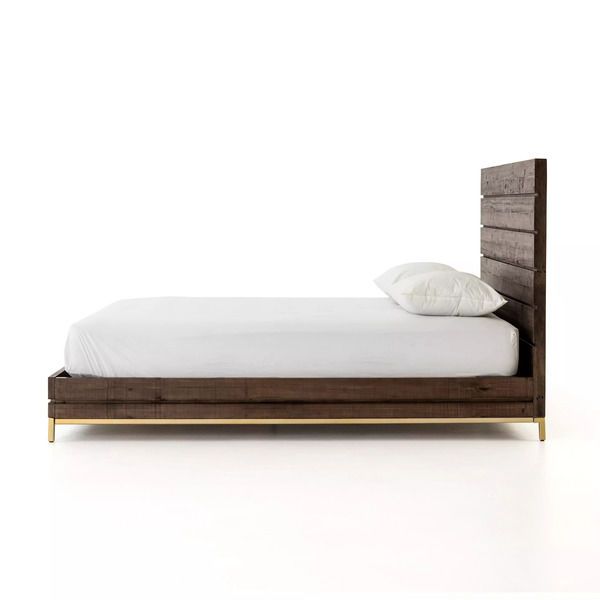 Product Image 9 for Tiller Queen Bed Vintage Brown from Four Hands