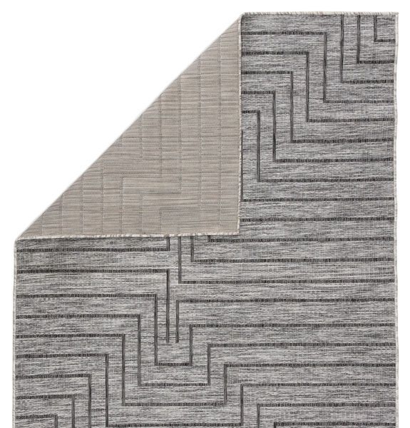 Xantho Indoor/ Outdoor Geometric Gray Rug By Nikki Chu image 3