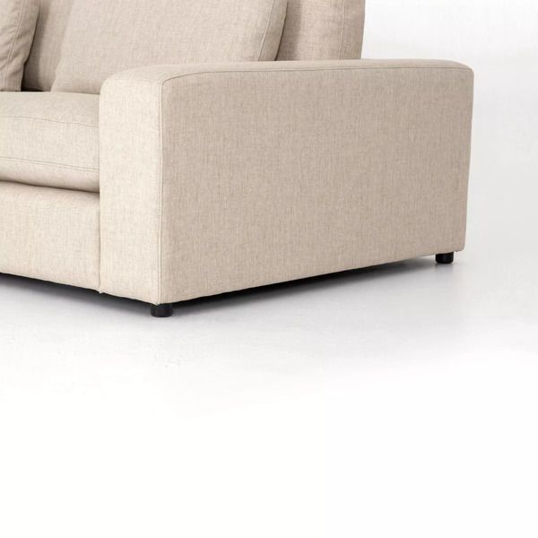 Product Image 7 for Bloor 4 Pc Raf Sectional W/ Ottoman Esse from Four Hands